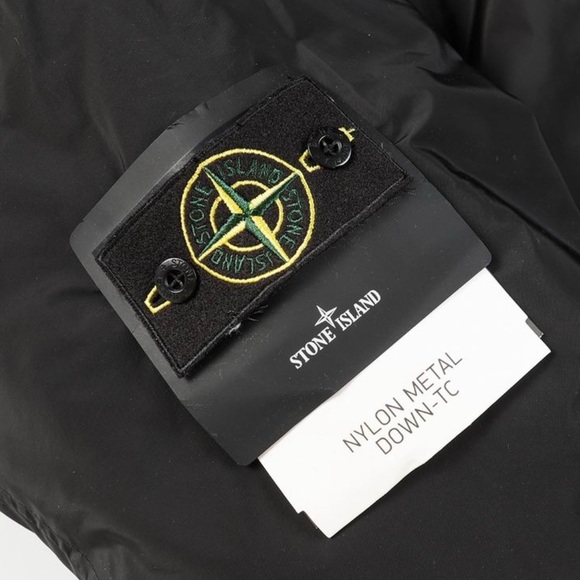 Stone Island Black Nylon Metal Jacket - Picture 1 of 8